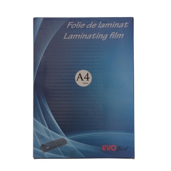 Folie de laminat , 150 microni, 100 buc, A4 Folie de laminat , 150 microni, 100 buc, A4