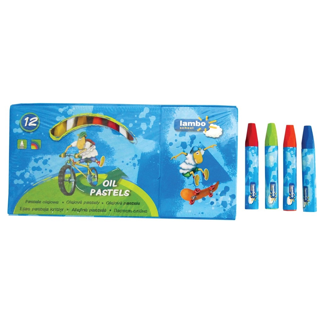 Creioane cerate 12 culori Vision