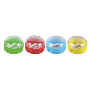 Ascutitoare plastic mini cu rezervor - 4/set Ascutitoare plastic mini cu rezervor - 4/set