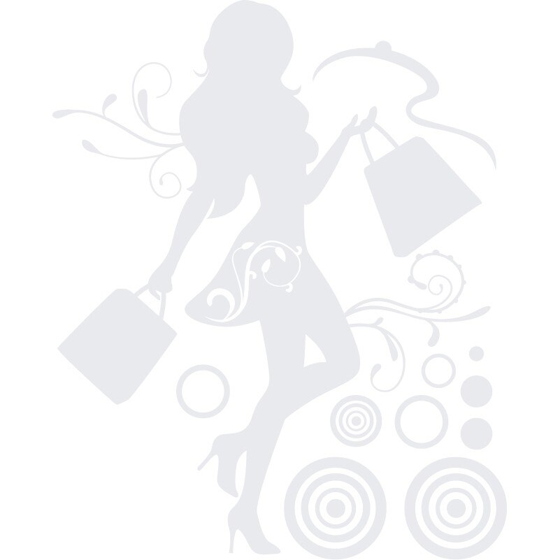 Printesa modei - Sticker Decorativ - Alb polar - 96 x 119 cm