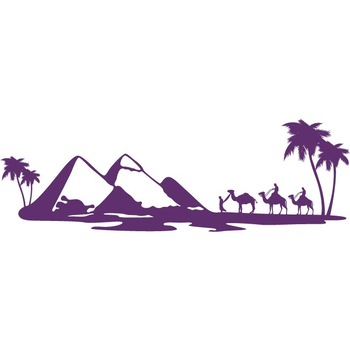 Sahara - Sticker Decorativ - Indigo - 135 x 44 cm Sahara - Sticker Decorativ - Indigo - 135 x 44 cm