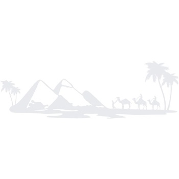 Sahara - Sticker Decorativ - Alb polar - 135 x 44 cm Sahara - Sticker Decorativ - Alb polar - 135 x 44 cm