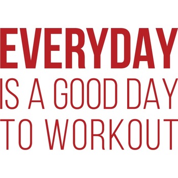 Everyday is a Good Day... - Sticker Decorativ - Rosu Cardinal - 89 x 62 cm Everyday is a Good Day... - Sticker Decorativ - Rosu Cardinal - 89 x 62 cm