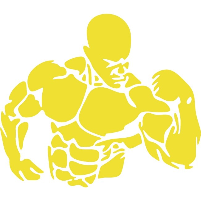 Antreneaza-te - Sticker Decorativ - Lemon - 138 x 119 cm