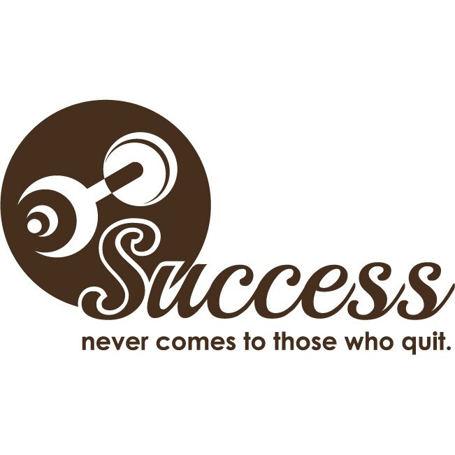Success - Sticker Decorativ - Choco - 119 x 67 cm