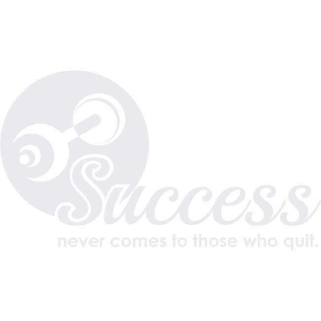 Success - Sticker Decorativ - Alb polar - 89 x 50 cm