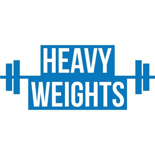 Heavy Weights - Sticker Decorativ - Albastru - 89 x 38 cm