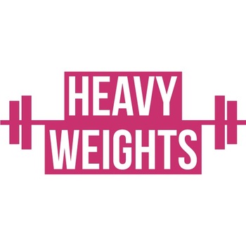Heavy Weights - Sticker Decorativ - Magenta - 89 x 38 cm Heavy Weights - Sticker Decorativ - Magenta - 89 x 38 cm