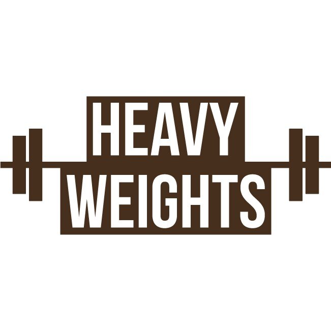 Heavy Weights - Sticker Decorativ - Choco - 89 x 38 cm