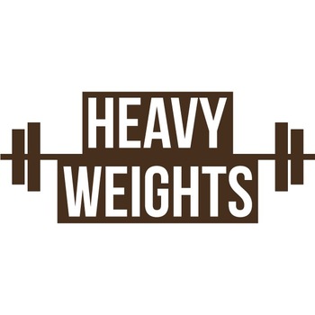 Heavy Weights - Sticker Decorativ - Choco - 119 x 50 cm Heavy Weights - Sticker Decorativ - Choco - 119 x 50 cm