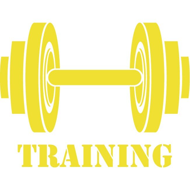 Training - Sticker Decorativ - Lemon - 119 x 90 cm