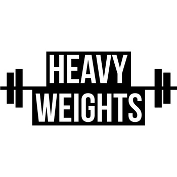 Heavy Weights - Sticker Decorativ - Negru - 89 x 38 cm Heavy Weights - Sticker Decorativ - Negru - 89 x 38 cm