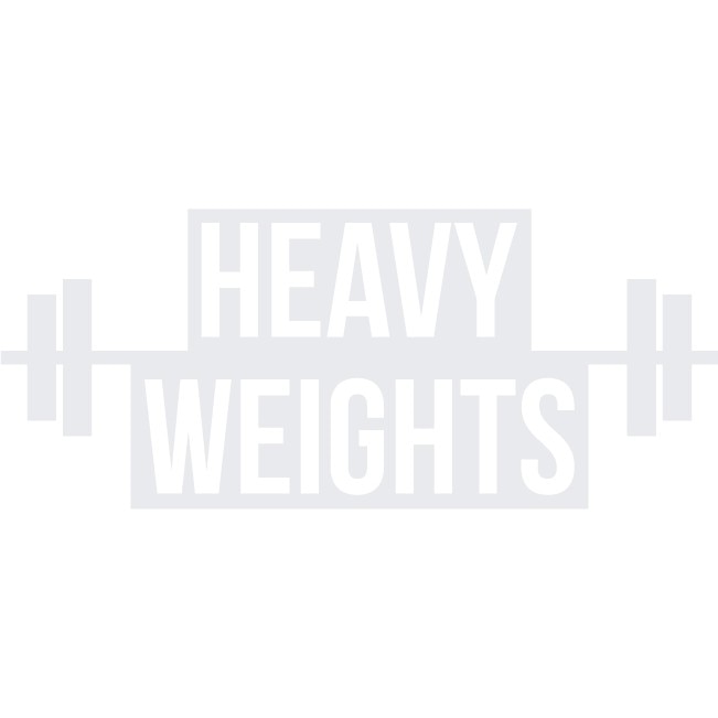 Heavy Weights - Sticker Decorativ - Alb polar - 89 x 38 cm