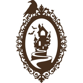 Oglinda misterioasa - Sticker Decorativ - Choco - 73 x 119 cm Oglinda misterioasa - Sticker Decorativ - Choco - 73 x 119 cm