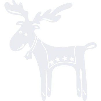 Renul Rudolf - Sticker Decorativ - Alb polar - 119 x 130 cm Renul Rudolf - Sticker Decorativ - Alb polar - 119 x 130 cm