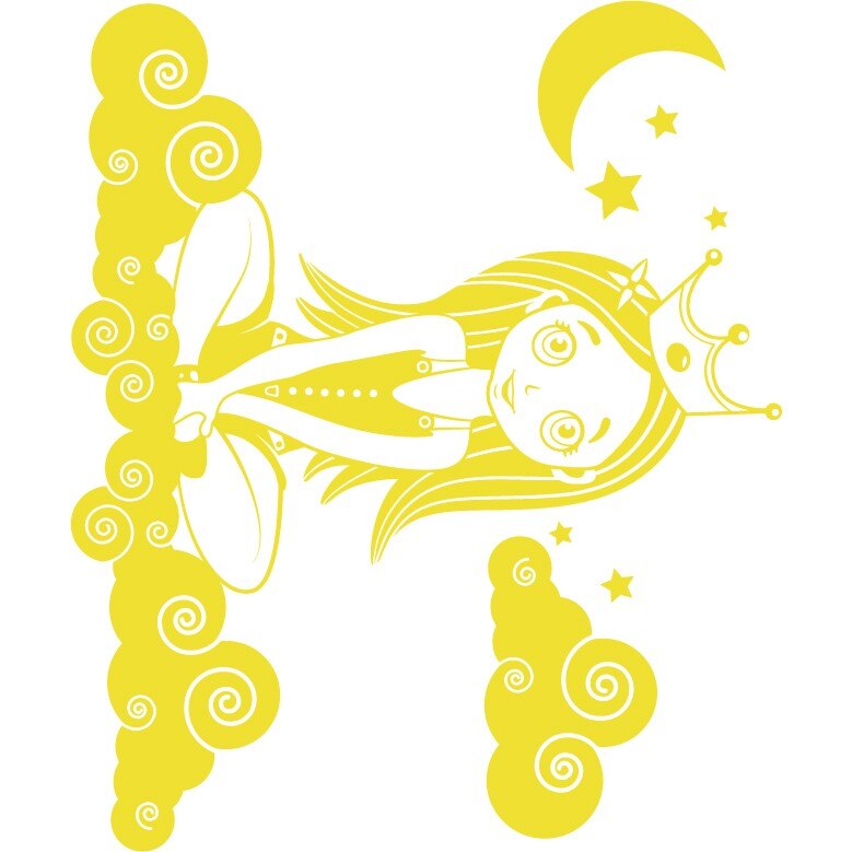 Printesa - Sticker Decorativ - Lemon - 142 x 119 cm