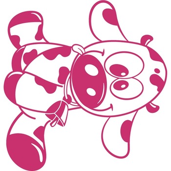 Vitel - Sticker Decorativ - Magenta - 94 x 89 cm Vitel - Sticker Decorativ - Magenta - 94 x 89 cm