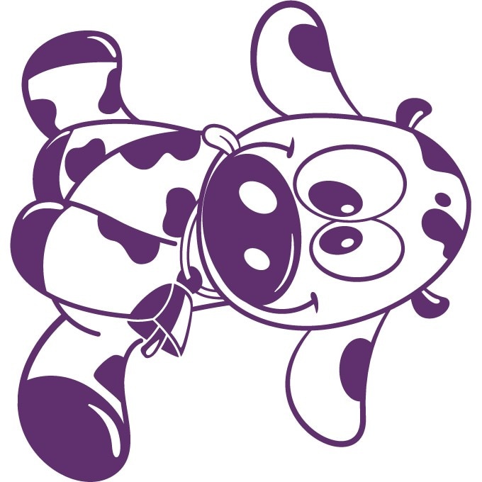 Vitel - Sticker Decorativ - Indigo - 125 x 119 cm