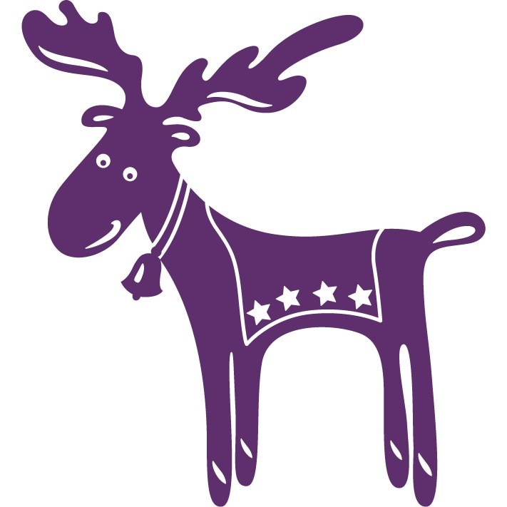 Renul Rudolf - Sticker Decorativ - Indigo - 89 x 98 cm