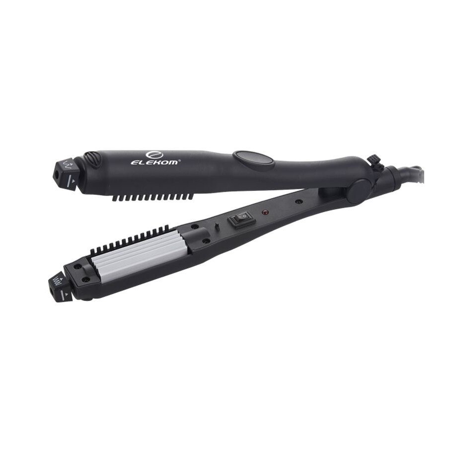 Placa de indreptat parul Elekom ЕК-6005, 4 placi ceramice incorporate, 170 grade