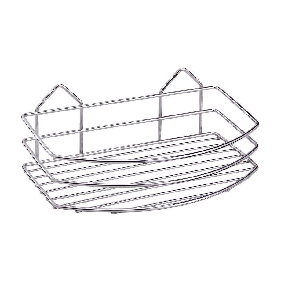 Etajera baie, Tekno-Tel ,cromata , un nivel , dimensiune 24x15x9 cm