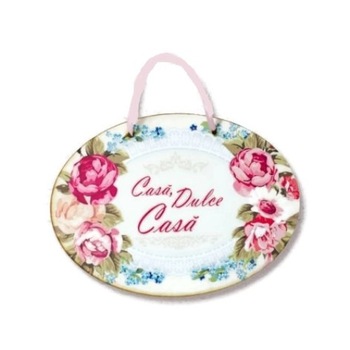 Plachet decorativ cu mesaj “Casa dulce casa” Plachet decorativ cu mesaj “Casa dulce casa”