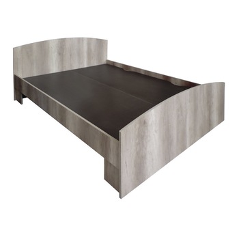 Pat dublu Leon , pal 18 mm stejar Canyon, 1600 x 2000 mm Pat dublu Leon , pal 18 mm stejar Canyon, 1600 x 2000 mm