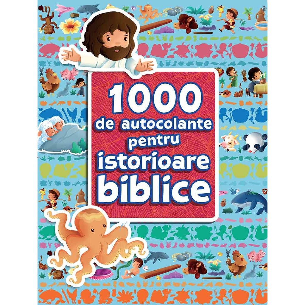 1000 de autocolante pentru povestioare biblice