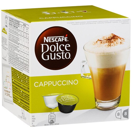 Nescafé Dolce Gusto Cappuccino 16 kapszula Nescafé Dolce Gusto Cappuccino 16 kapszula