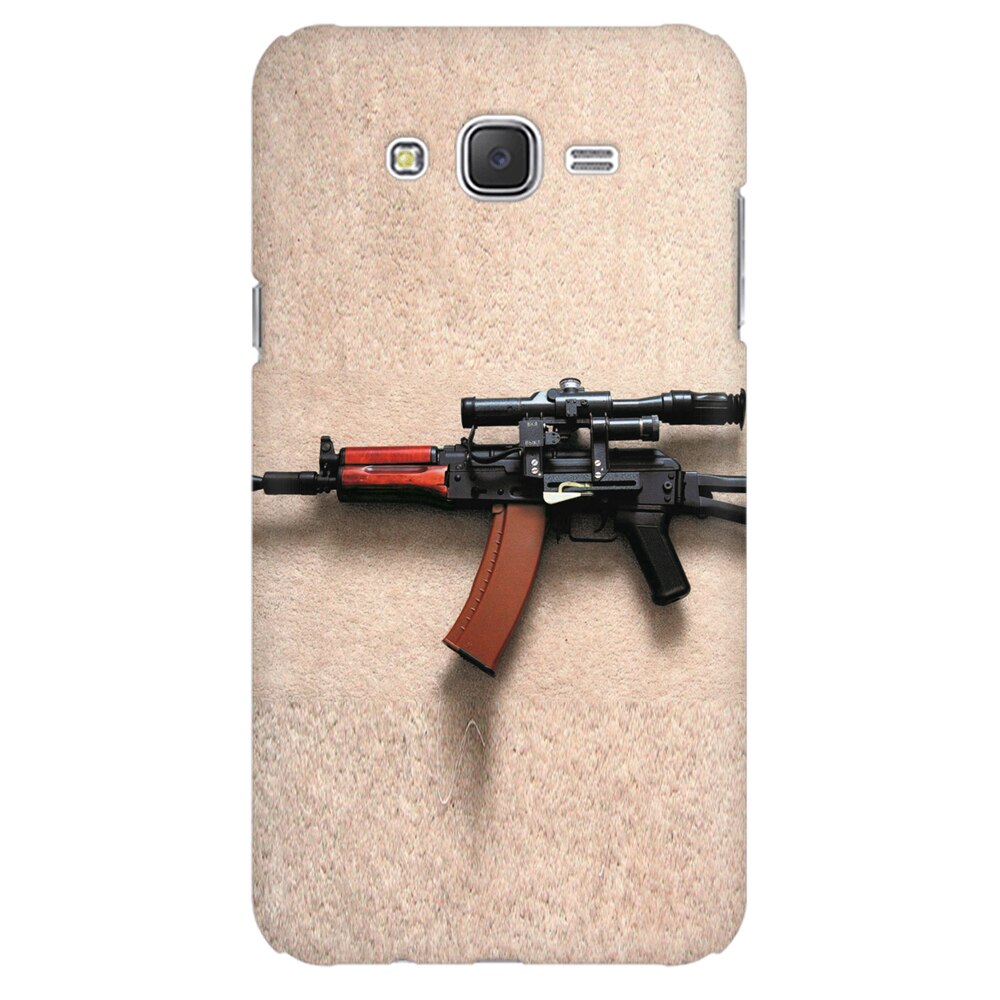 Husa silicon pentru Samsung Galaxy J1 2016, AK Kalashnikov Gun Of Military