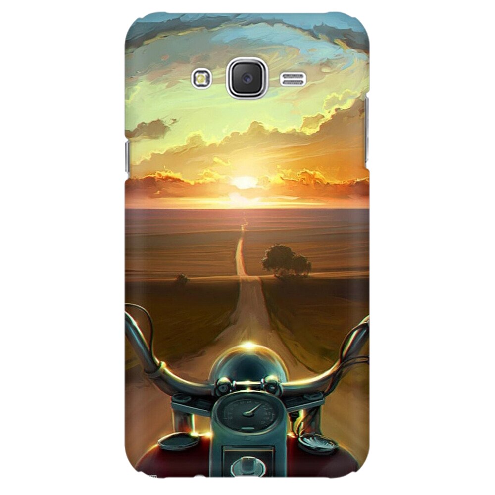 Husa silicon pentru Samsung Galaxy J1 2016, Country Road