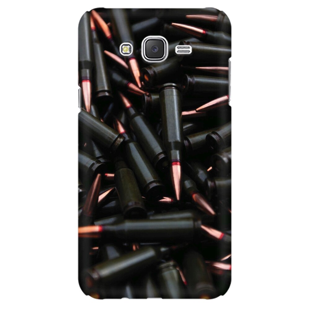 Husa silicon pentru Samsung Galaxy J1 2016, Ammunition Bullets