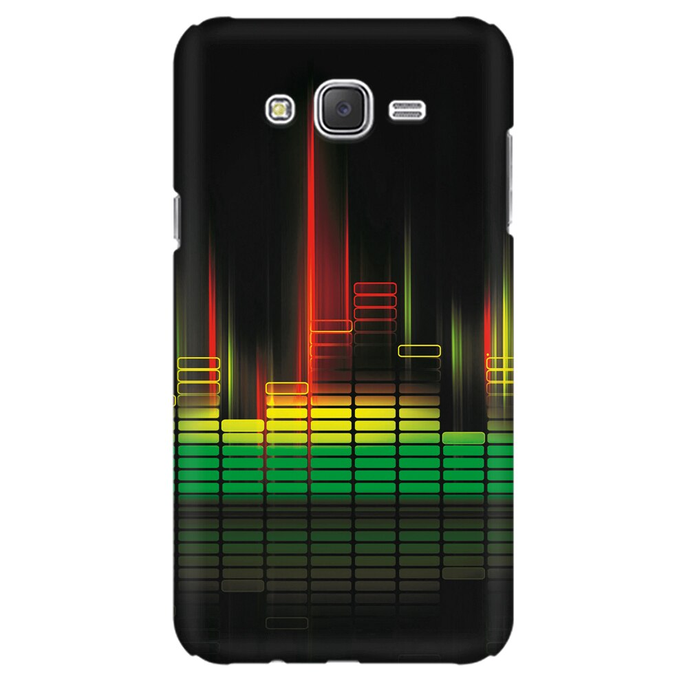 Husa silicon pentru Samsung Galaxy J1 2016, Abstract Dj Sound System
