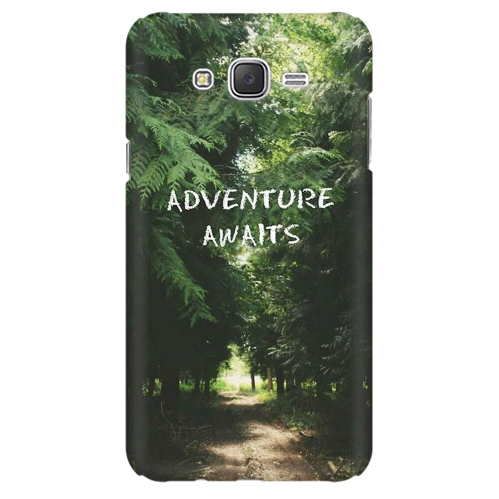 Husa silicon pentru Samsung Galaxy J1 2016, Adventure Awaits Forest