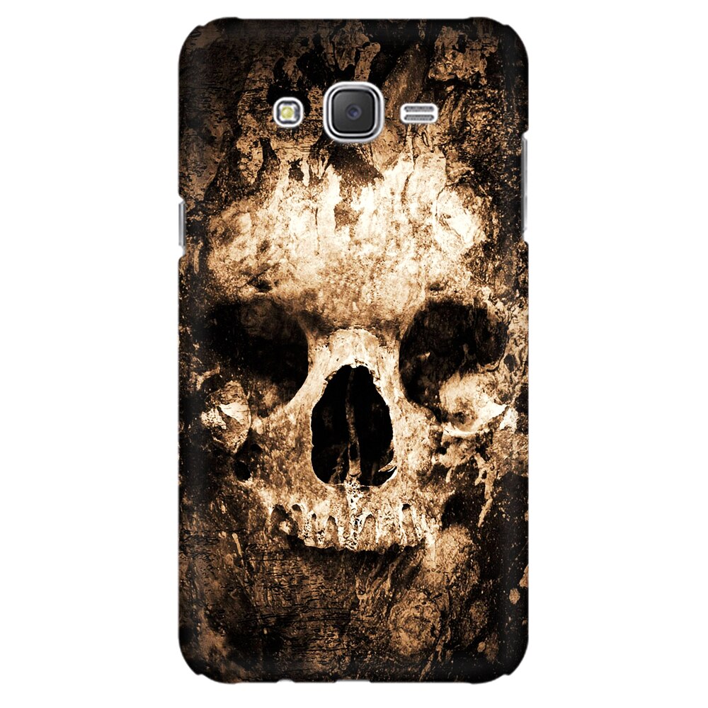 Husa silicon pentru Samsung Galaxy J1 2016, Zombie Skull