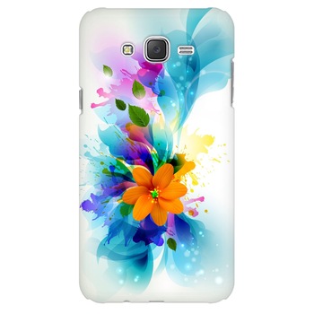 Husa silicon pentru Samsung Galaxy J1 2016, Flower 011 Husa silicon pentru Samsung Galaxy J1 2016, Flower 011