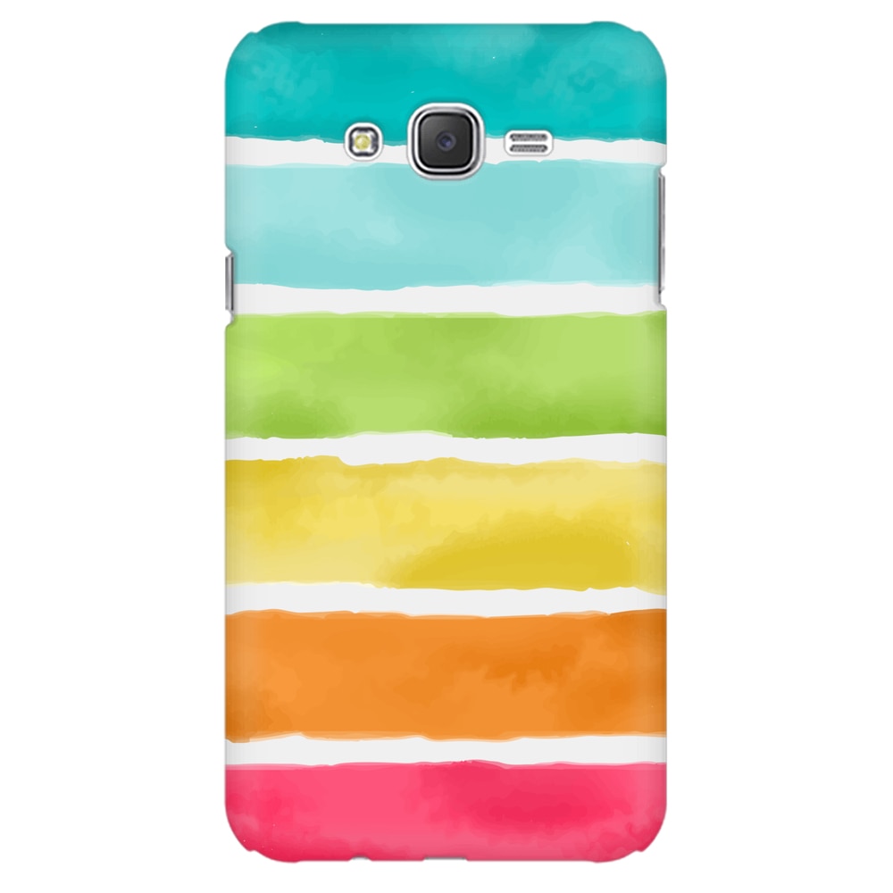 Husa silicon pentru Samsung Galaxy J1 2016, Watercolors