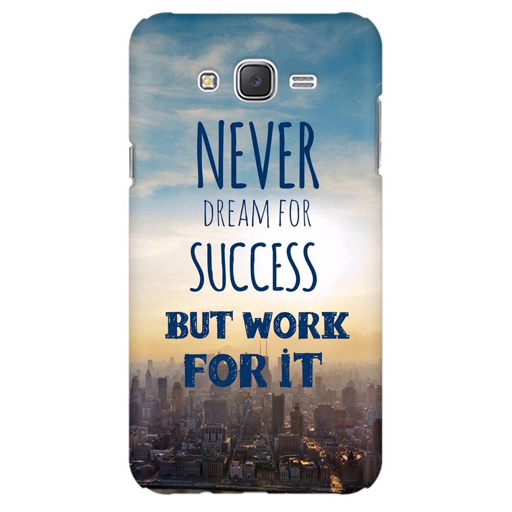 Husa silicon pentru Samsung Galaxy J1 2016, Never Dream