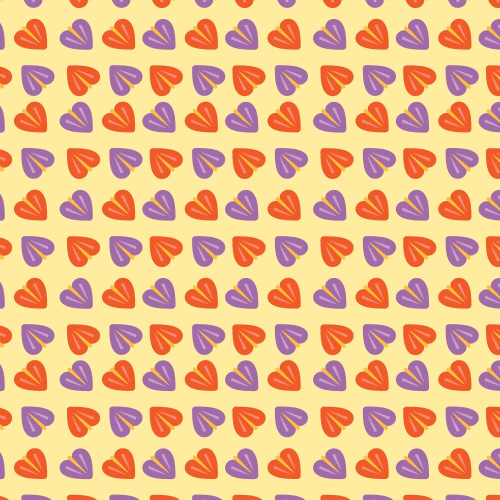 Autocolant Heartwork pentru mobilier, Floare inima, autoadeziv, latime 100 cm x lungime 150 cm