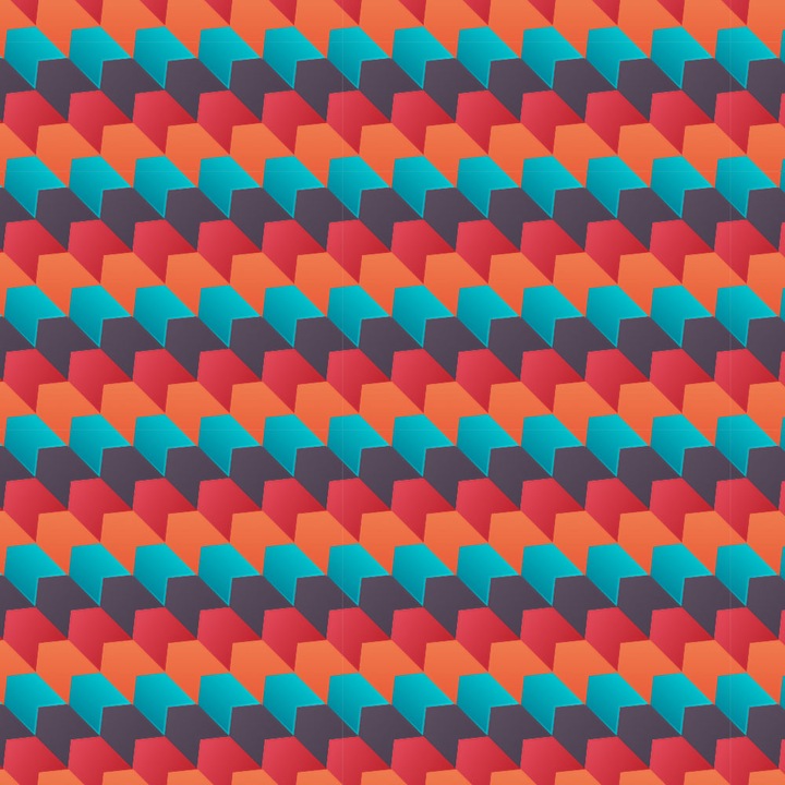 Autocolant Heartwork pentru mobilier, Geometric sageata culori puternice, autoadeziv, latime 50 cm x lungime 50 cm