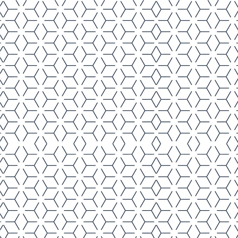 Tapet Premium Heartwork Flori geometrice, Ecologic, Non-Woven, Set 6 Role, 150 cm x 310 cm