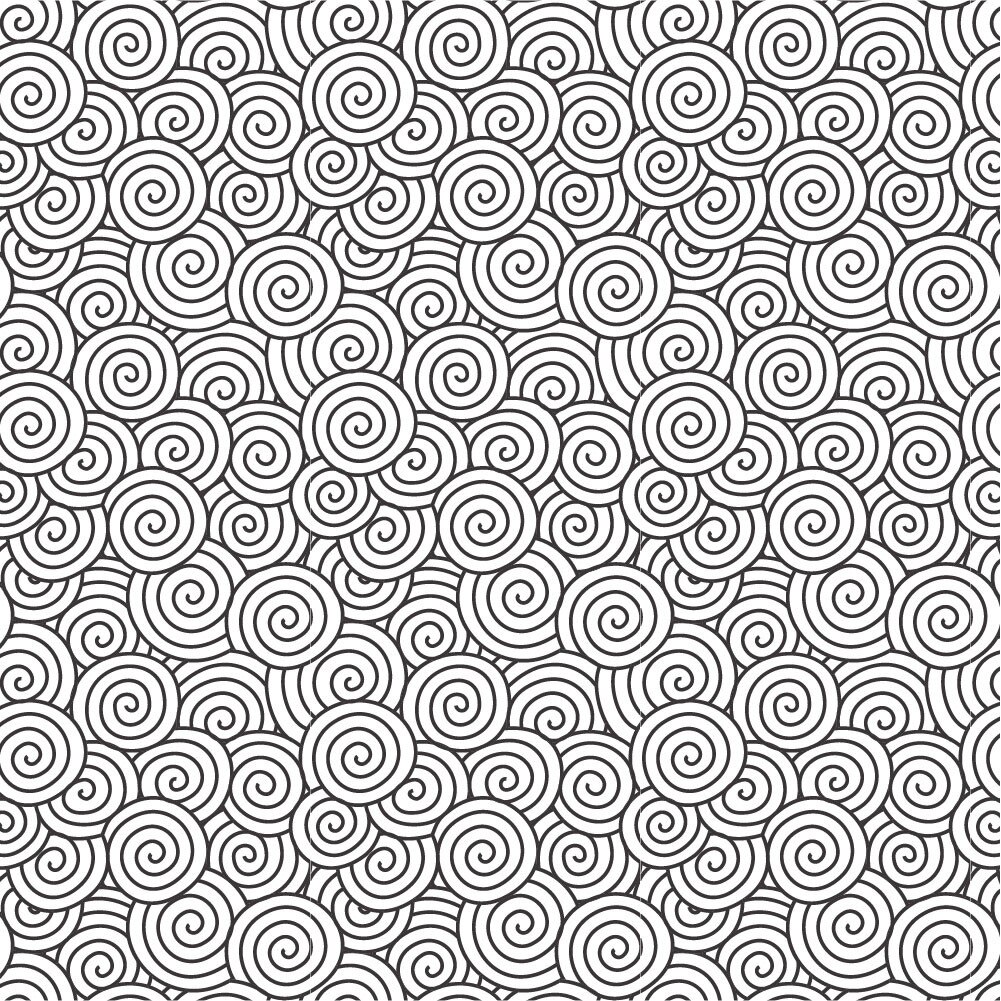 Autocolant Heartwork pentru mobilier, Spirale minimaliste, autoadeziv, latime 100 cm x lungime 150 cm