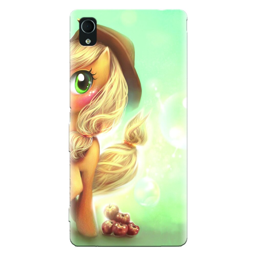 Husa silicon pentru Sony Xperia Z5, Applejack Pony Cute K