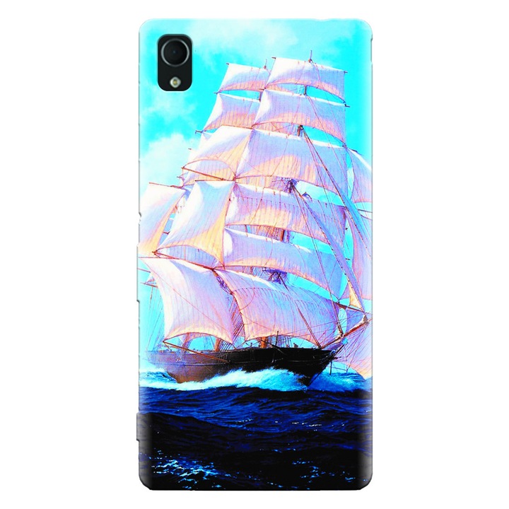 Силиконов калъф за Sony Xperia Z5, Attractive Art Of Ships