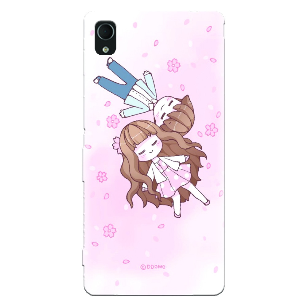 Husa silicon pentru Sony Xperia X, Cute Couple