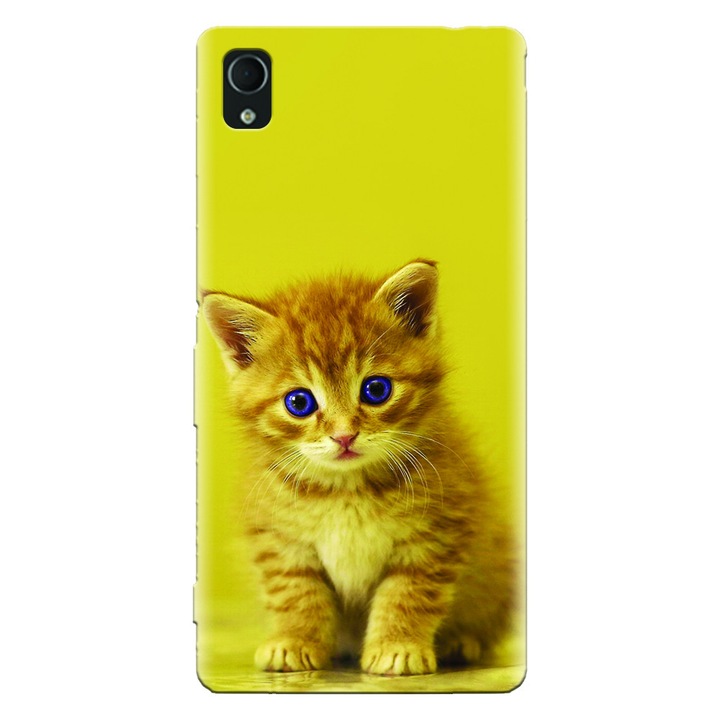 Силиконов кейс за Sony Xperia Z5, Baby Kitten