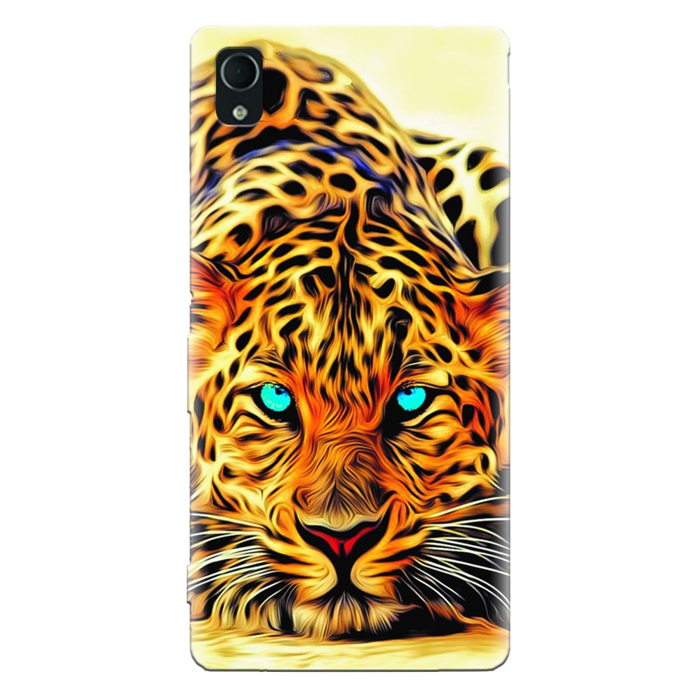 Husa silicon pentru Sony Xperia X, Animal Tiger