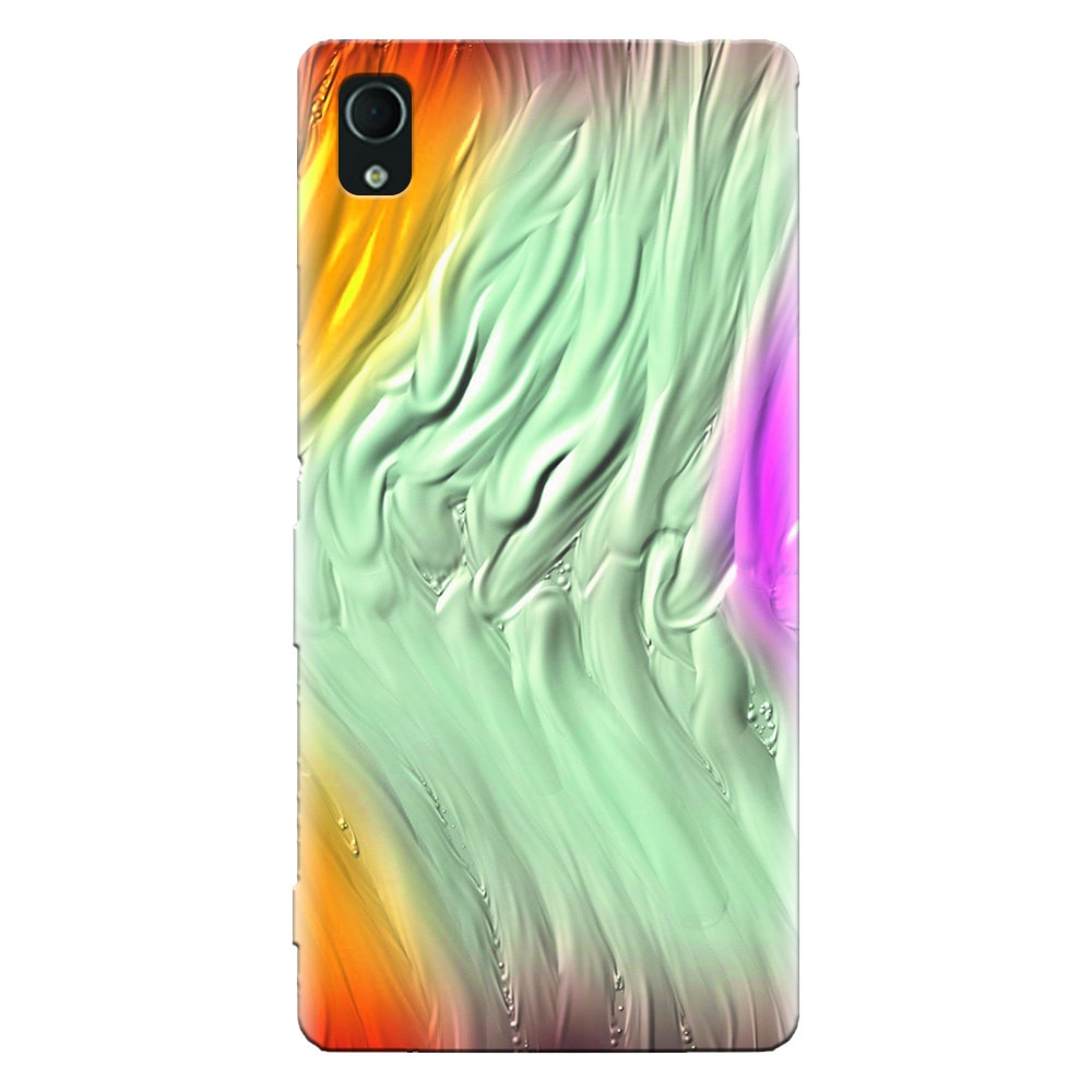 Husa silicon pentru Sony Xperia X, Attractive Abstract Design