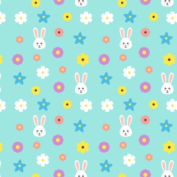 Autocolant Heartwork pentru mobilier, Iepurasi si Floricele colorate, autoadeziv, latime 50 cm x lungime 50 cm Autocolant Heartwork pentru mobilier, Iepurasi si Floricele colorate, autoadeziv, latime 50 cm x lungime 50 cm