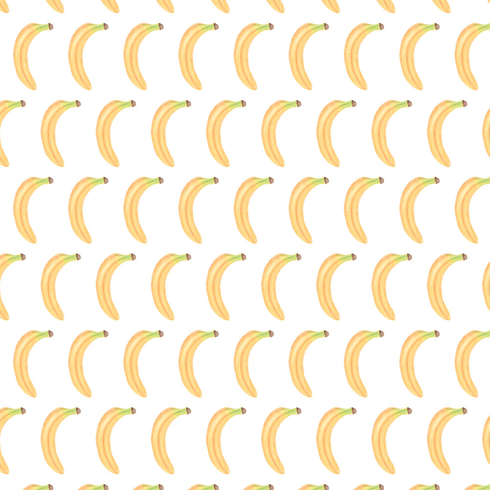 Tapet Premium Heartwork Fructe banane, Ecologic, Non-Woven, Set 6 Role, 150 cm x 310 cm